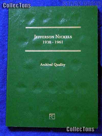 Littleton Jefferson Nickels 1938-1961 Coin Folder LCF25