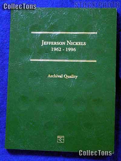 Littleton Jefferson Nickels 1962-1996 Coin Folder LCF2