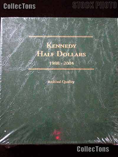 Littleton Kennedy Half Dollars 1988-2004 Album LCA50