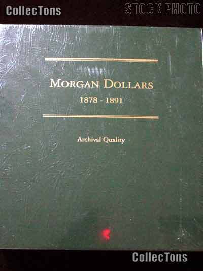 Littleton Morgan Silver Dollars 1878-1891 Album LCA8