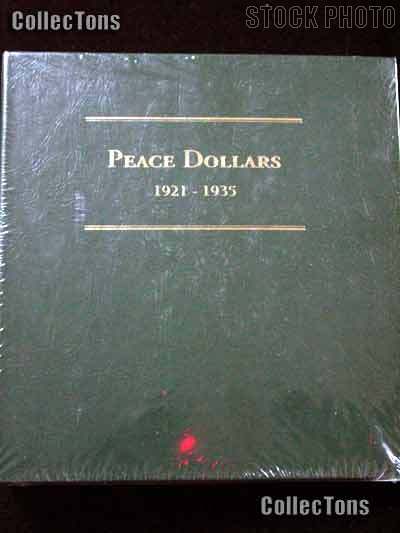 Littleton Peace Silver Dollars 1921-1935 Album LCA10
