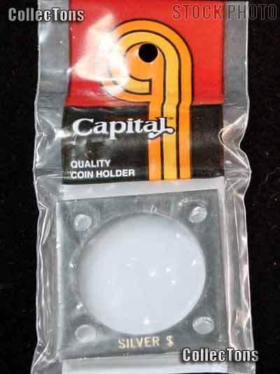 Capital Plastics 2x2 Holder - SILVER DOLLAR in Black