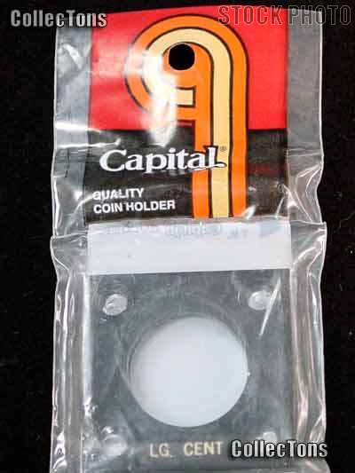 Capital Plastics 2x2 Holder - LARGE CENT in Black