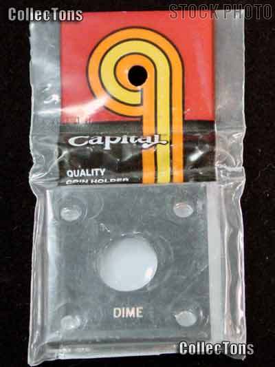 Capital Plastics 2x2 Holder - DIME in Black