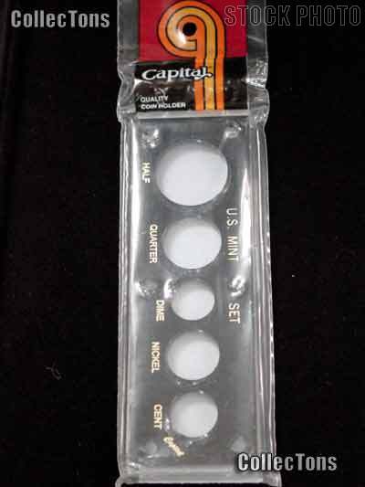 Capital Plastics 2x6 Holder - US MINT SET in Black