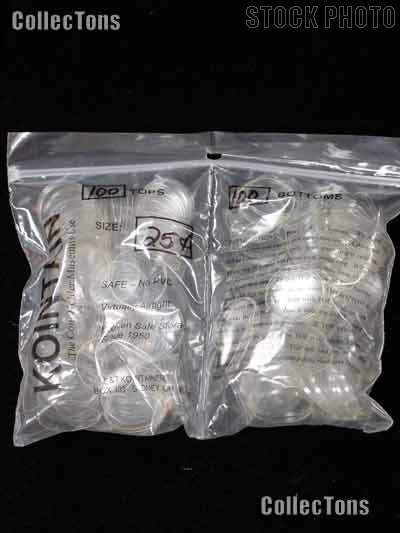 100 Kointain Museum Quality Coin Holders for QUARTERS