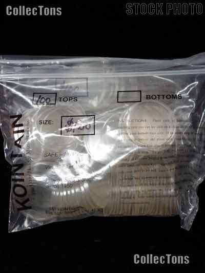 100 Kointain Museum Quality Coin Holders LARGE DOLLARS