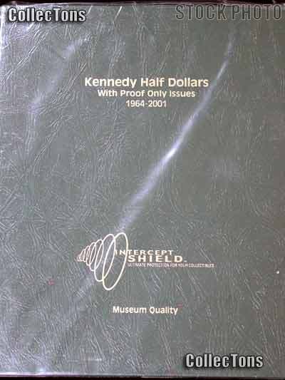 Intercept Shield Kennedy Half Dollars 64-01 Album #A110