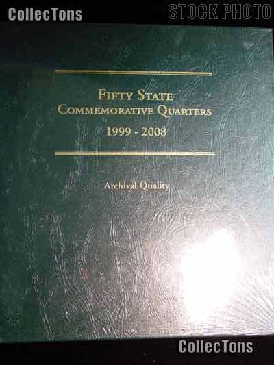 Littleton State Quarters 1999-2008 P&D Album LCA48