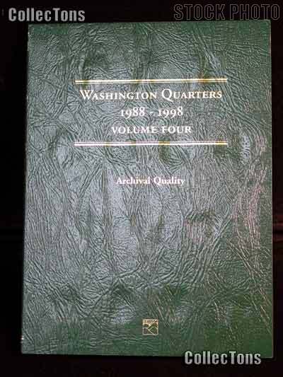 Littleton Washington Quarters 1988-98 Coin Folder LCF15