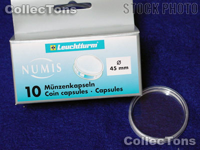 10 Lighthouse Coin Capsules for 45mm Coins $10 Canada