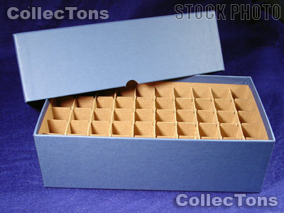 Coin Roll Box for 50 Rolls or Tubes of NICKELS