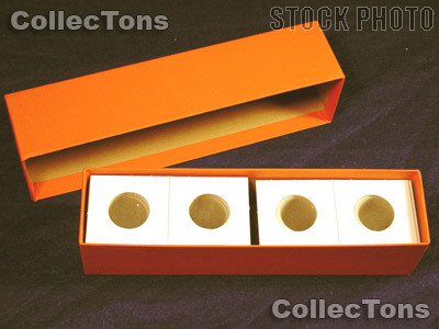 Orange/Quarter Details about   Color Coded Single Row 2x2 Box 