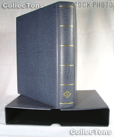 Lighthouse OPTIMA-F Binder and Slipcase in Blue