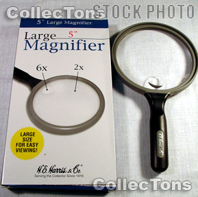 Harris Large 2X Magnifier With 6X Inset