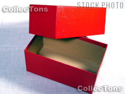 Single Row Red Box for Modern Small Size Currency