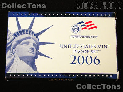 2006 U.S. Mint Proof Set OGP Replacement Box and COA