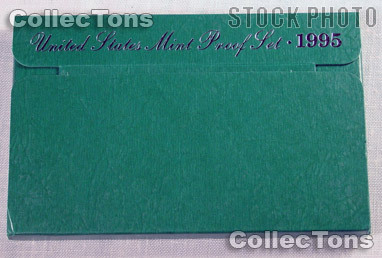 1995 U.S. Mint Proof Set OGP Replacement Box and COA