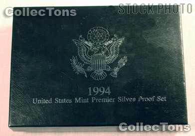 1994 Premier Silver Proof Set - Deluxe 5 Coin Set
