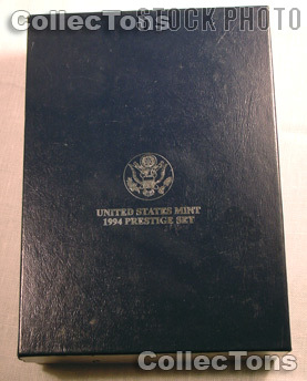 1994 PRESTIGE PROOF SET Deluxe OGP Replacement Box and COA