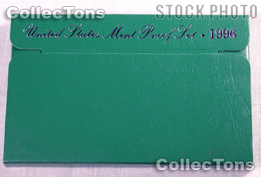 1996 U.S. Mint Proof Set OGP Replacement Box and COA