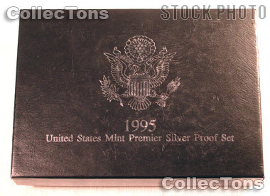 1995 Premier Silver Proof Set - Deluxe 5 Coin Set