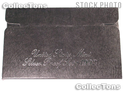 1992 SILVER PROOF SET OGP Replacement Box and COA