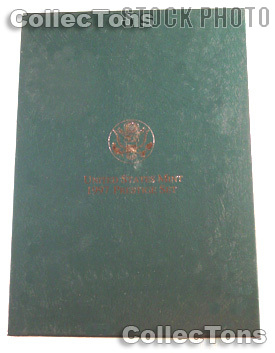 1997 PRESTIGE PROOF SET Deluxe OGP Replacement Box and COA