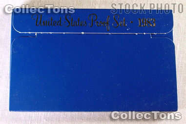 1983 U.S. Mint Proof Set OGP Replacement Box