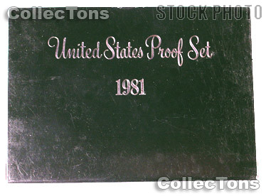 1981 U.S. Mint Proof Set OGP Replacement Box