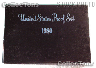 1980 U.S. Mint Proof Set OGP Replacement Box