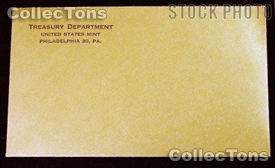 1957 PROOF SET * ORIGINAL * 5 Coin U.S. Mint Flat Pack Proof Set