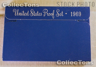1969 U.S. Mint Proof Set OGP Replacement Box
