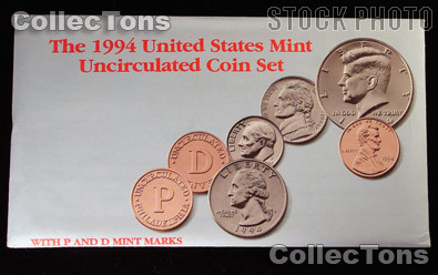 1994 U.S. Mint Uncirculated Set - 10 Coins