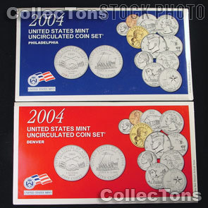 2004 U.S. Mint Uncirculated Set - 22 Coins