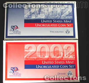 2002 U.S. Mint Uncirculated Set - 20 Coins