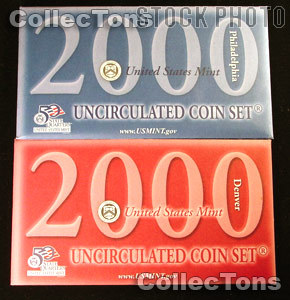 2000 U.S. Mint Uncirculated Set - 20 Coins