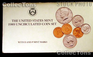 1989 U.S. Mint Uncirculated Set - 10 Coins
