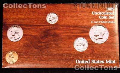 1985 U.S. Mint Uncirculated Set - 10 Coins