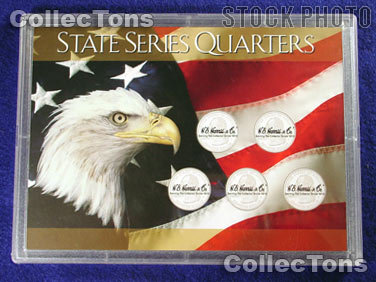 Harris 5x7 Permalock Holder 5 STATE QUARTERS