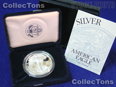 1994-P Proof American Silver Eagle KEY DATE - In Box with COA