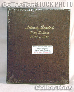 DANSCO Album Page Liberty Seated Half Dollars #6152-7 Page 7 