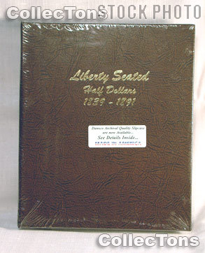 Dansco Liberty Seated Half Dollars Album #6152