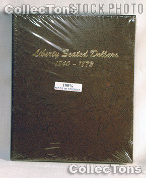 Dansco Liberty Seated Silver Dollars Album #6171 2476 
