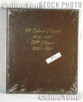 Dansco 3-Cent Silver & 20-Cent Piece Album #6109