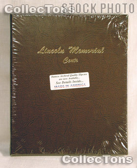Dansco Lincoln Memorial Cents 1959-2009 Album #7102