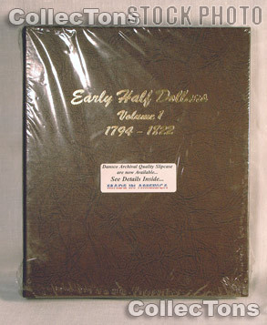 Dansco Early Half Dollars 2-Volume Set Album #6151