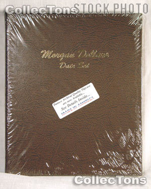 Dansco Morgan Silver Dollars Date Set Album #7171