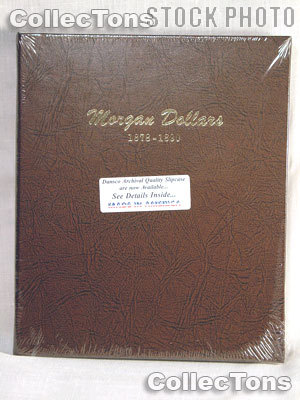 Dansco Morgan Silver Dollars 1878-1890 Album #7178