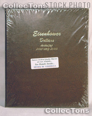 Dansco Eisenhower Ike Dollars with Proof Album #8176